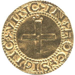 ポルトガル-1クルザード金貨