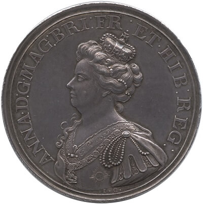 アン女王のメダル