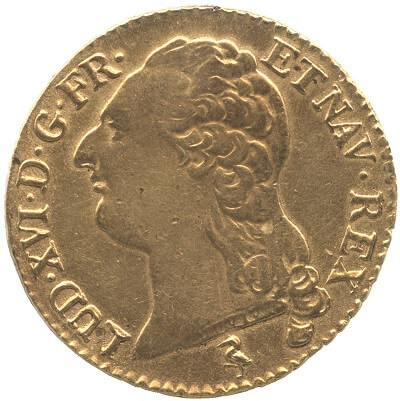 ルイ16世ルイドール金貨