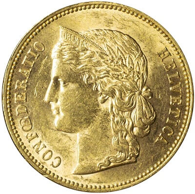 スイス20フラン金貨